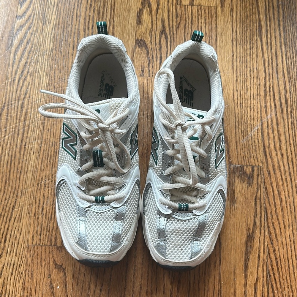 New balance 740 Green/White/Cream